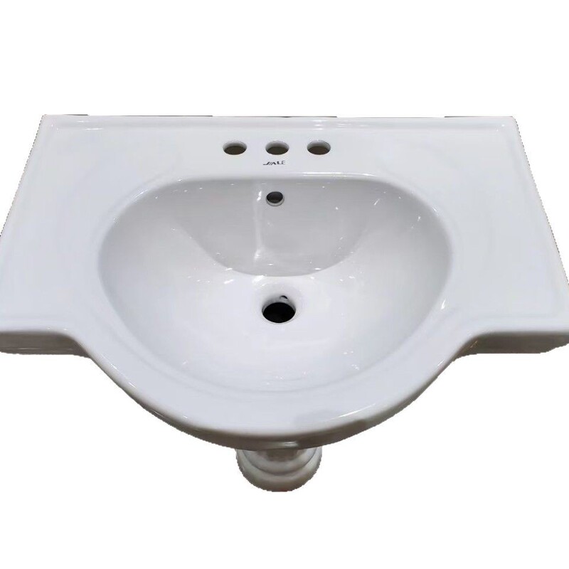 セラミック柱洗面器60連板ワイド洗面器工事専用メーカー直供高温焼成セラミック洗面器|undefined