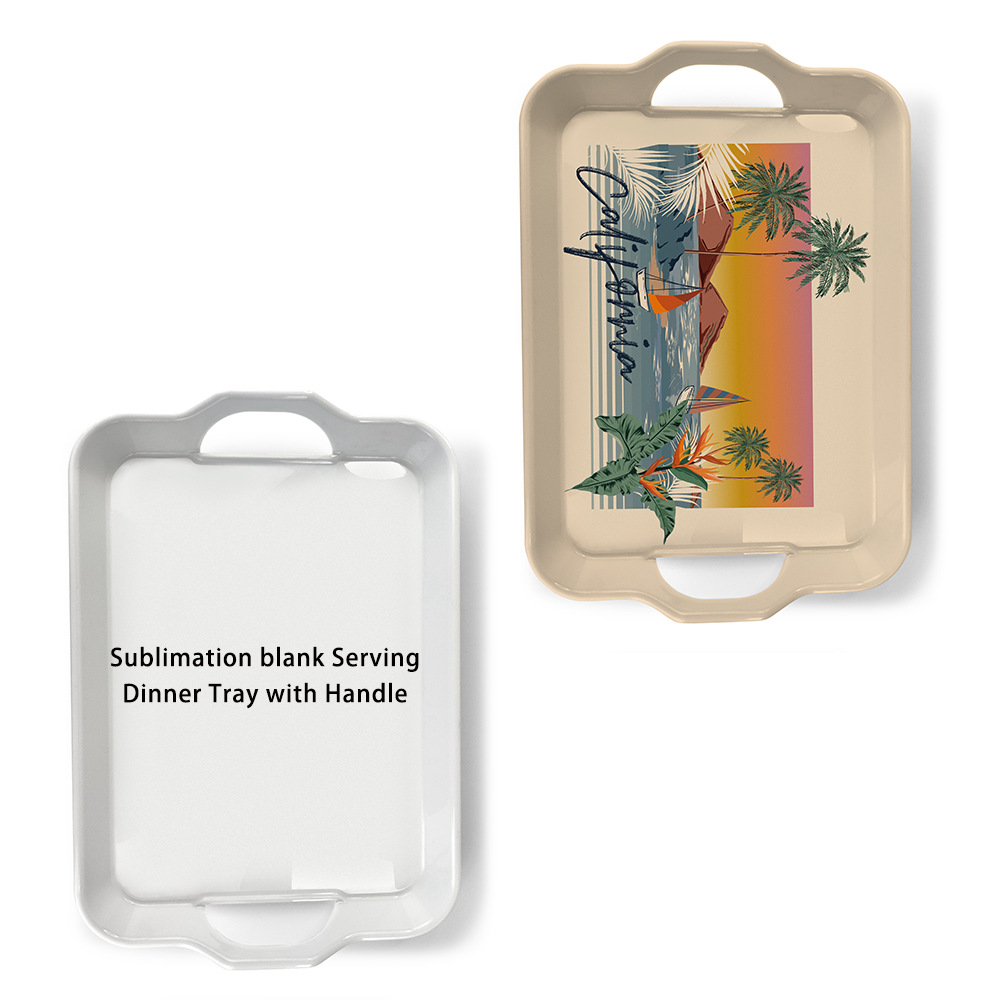 Transferencia de calor directa de fábrica bandeja de orejas material en blanco al por mayor