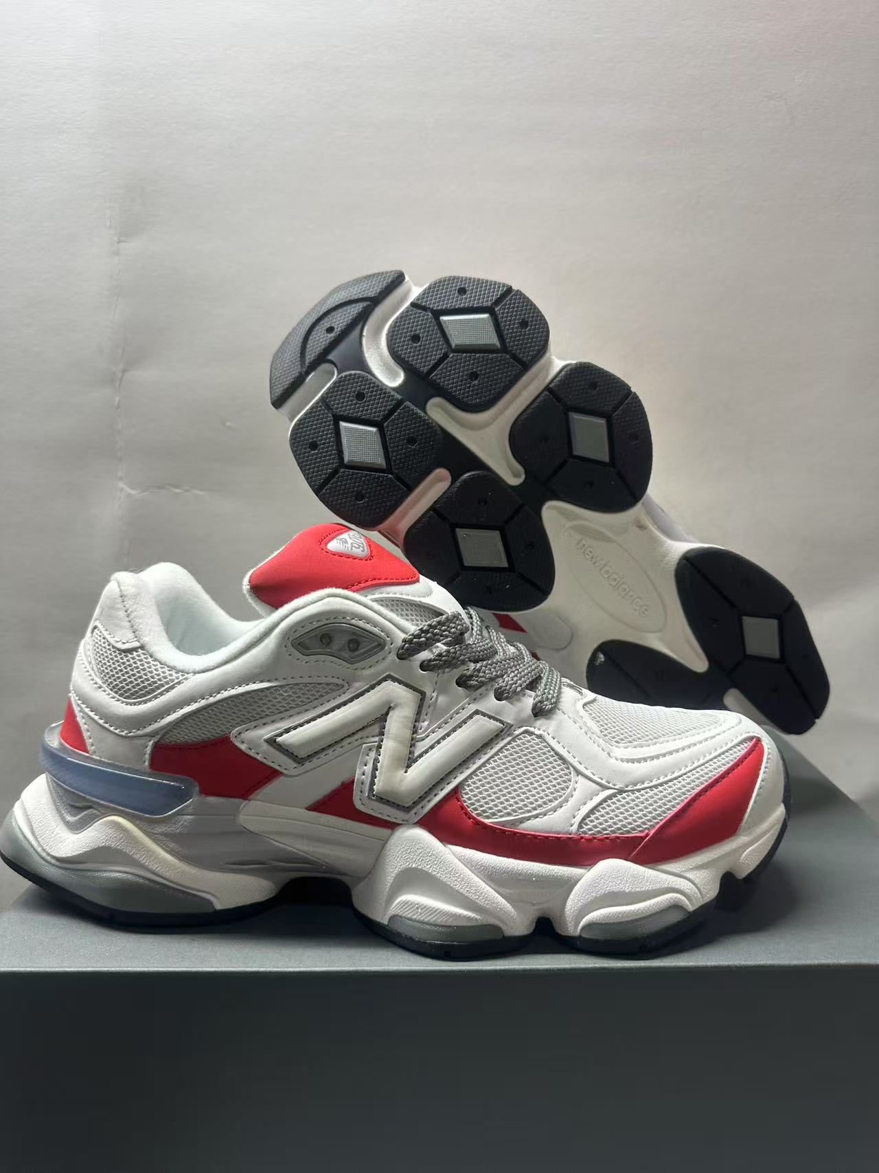 Zapatos Pitian puro comercio exterior original NB9060 tendencia de zapatos de papá retro altura pareja estudiantes hombres y mujeres zapatos deportivos para correr