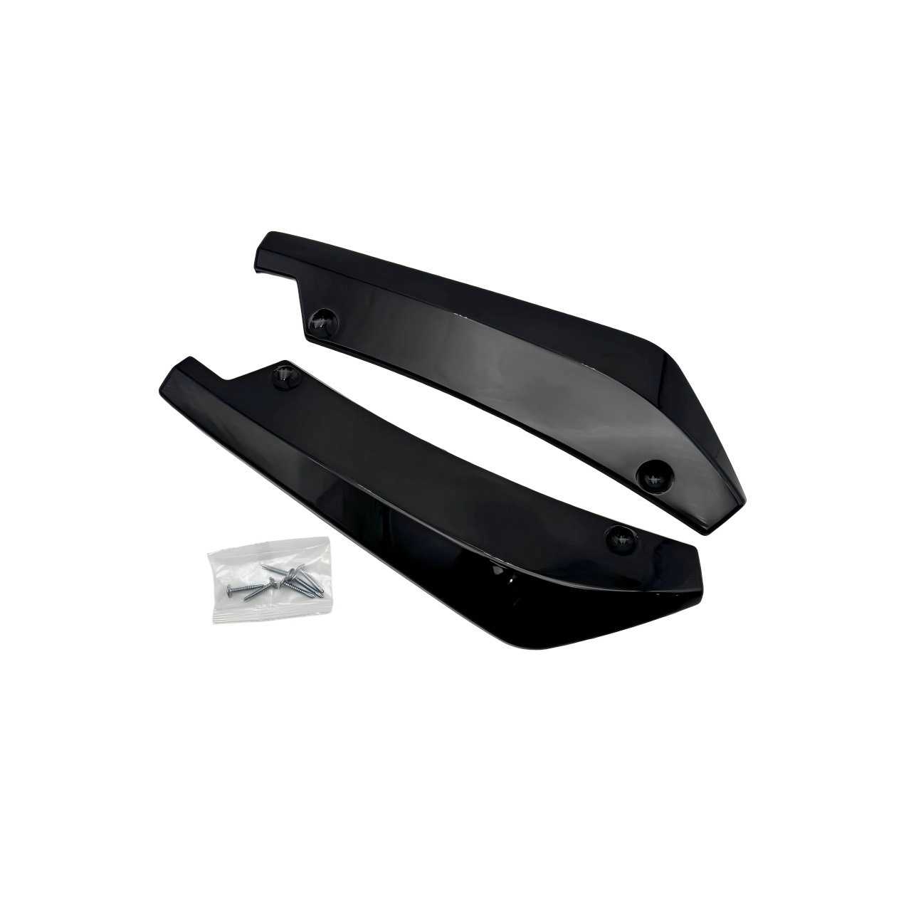 Factory Direct Supply Car Rear Corner Carbon Fiber Universal Anti-Collision Rear Corner Decorative Rear Lip Rear Corner Spoiler Accessories