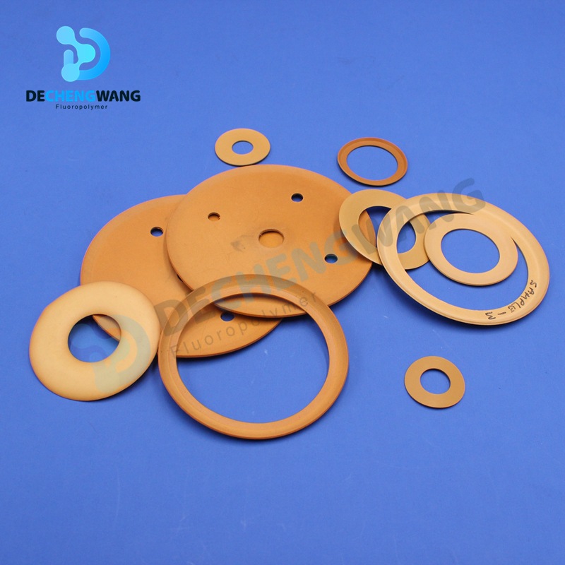 厂家定制聚四氟乙烯PTFE皮碗 四氟皮碗密封件 铁氟龙塑料王密封环
