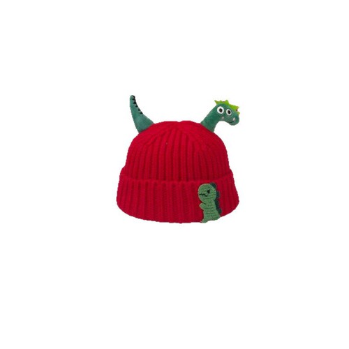 Ize Korean baby hat winter new ins red boy girl infant baby wool hat
