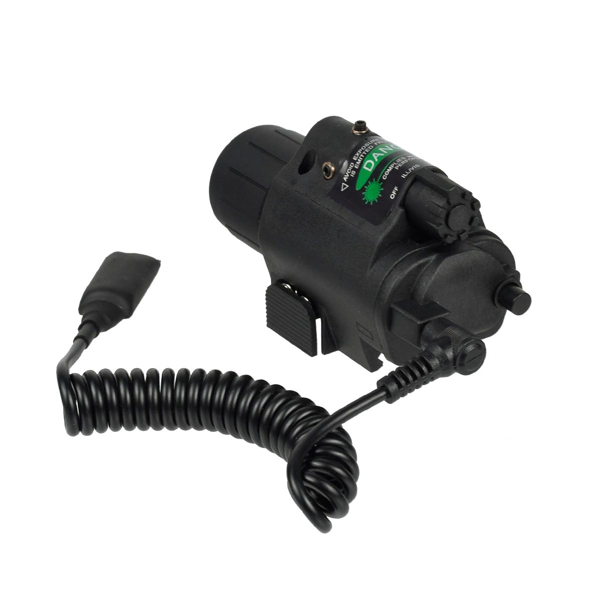 M6 Red Laser Led Integrated Outdoor Tactical Flashlight with Tail Switch and Strong Green Laser Flashlight