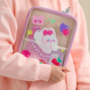 Summer cartoon tablet cute small clutch bag PVC, laptop, 11inch