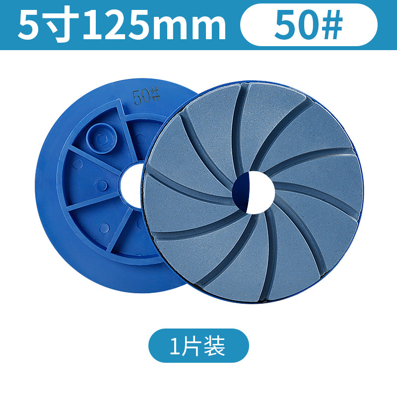 Hoja de pulido de diamante mármol piedra británica granito cerámica renovación Caracol hebilla biselado engrosado hoja de molienda