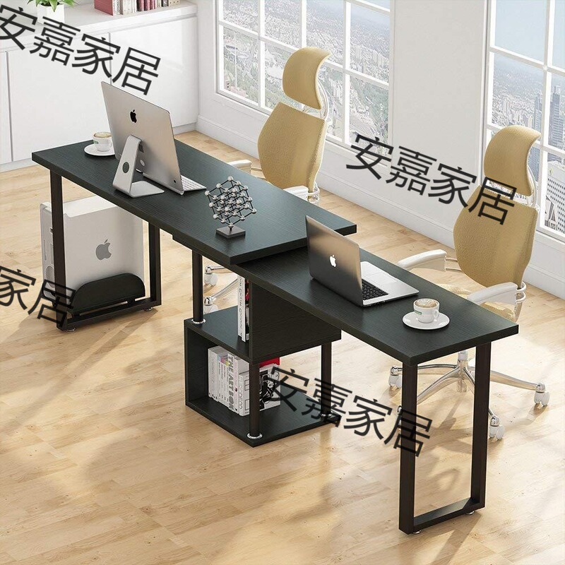 Modern L-Shaped Desk 360 Rotating Corner Multi-Purpose Computer Desk Writing Desk/Table Office Desk