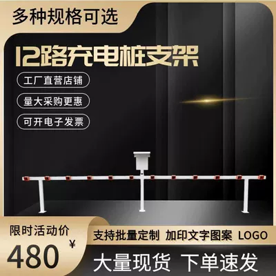 Line in Various Colors, Elektrikli avtomobil şarj cihazları - 12-way-white-empty-shelf-with-rain-cover