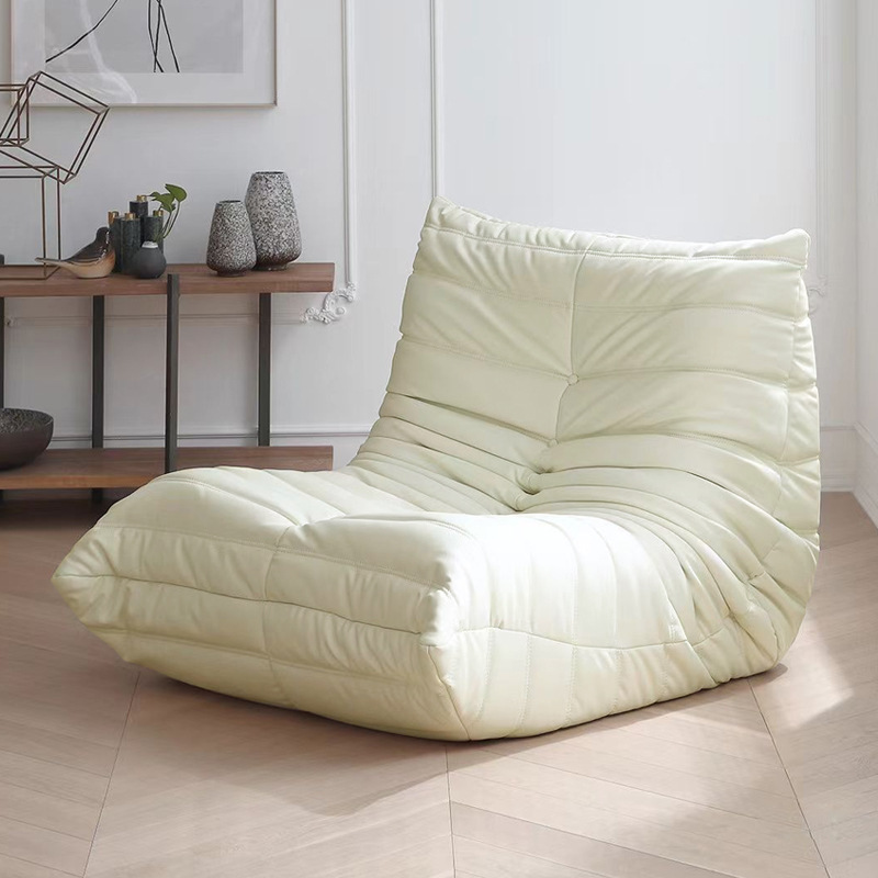 Sofá de compresión de oruga sofá de sillón sofá sin marco sofá de compresión de vacío de esponja completa para una persona