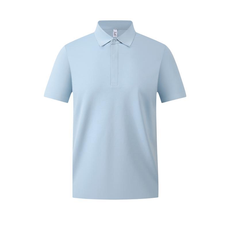Camiseta de polo de tamaño grande personalizada camiseta transfronteriza ropa de trabajo camiseta cultural bordada logotipo revestido vestido de trabajo de manga corta personalizado