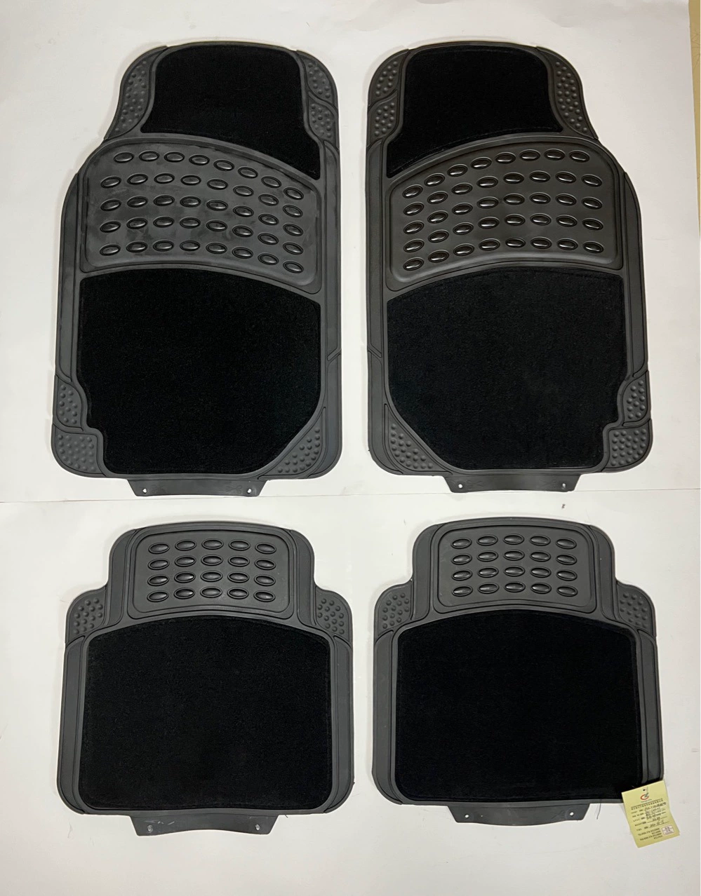 Прямые продажи с фабрики, водонепроницаемые и нескользящие, четырехсезонные, универсальные автомобильные коврики из ПВХ/TPR/TPE, набор из четырех предметов