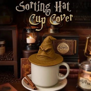 Cross-border New Sorting Hat-Inspired Coffee Cup Cover