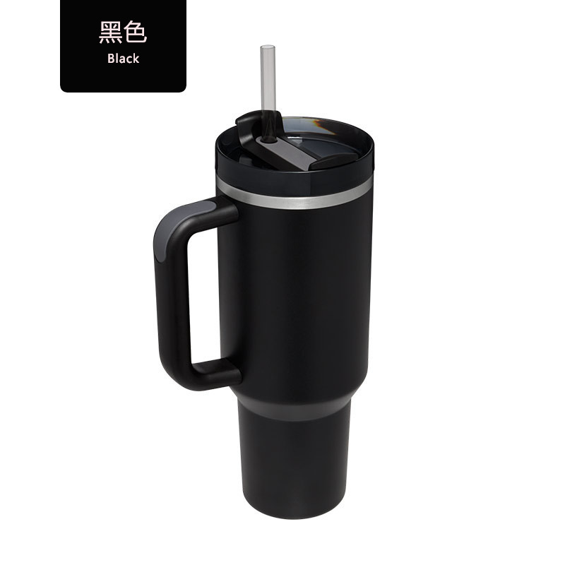 新型クロスボーダー40オンス二世代ハンドルカップ氷覇カップ保温保冷ストロー付きコーヒーカップステンレス保温カップ|undefined