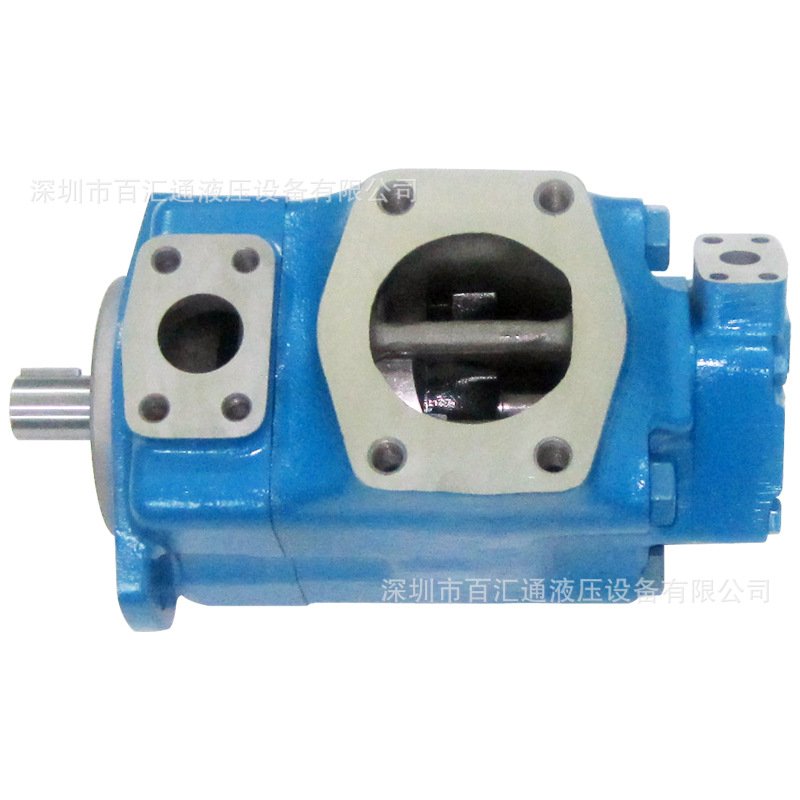 威格士低噪音叶片泵4535V60A38 1CC22R 注塑机vickers双联子母泵