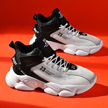 V 72569 Plus size high top sneakers ����߰�Ь�羳����ͨ
