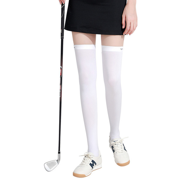 Summer sun protection socks and sports stockings for women golf ice…