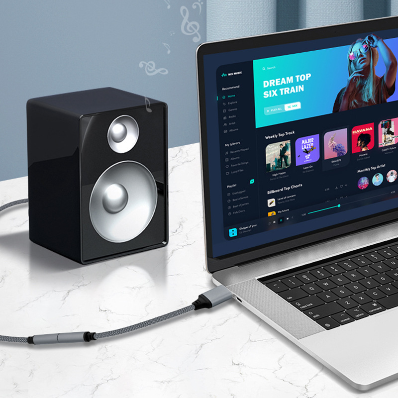 USB a 3,5 tarjeta de sonido externa computadora de escritorio portátil con teléfono móvil auricular micrófono Cable de adaptador de llamada de voz