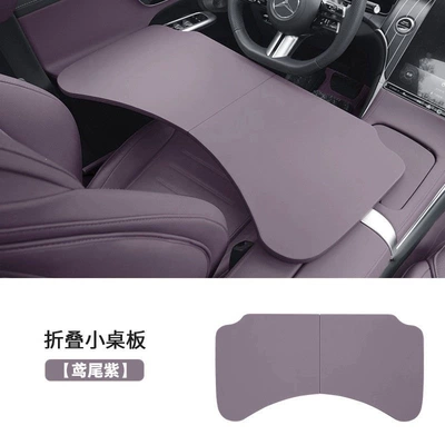 stand, suitable for both the driver – Car table board - car-mounted-folding-table-iris-purple