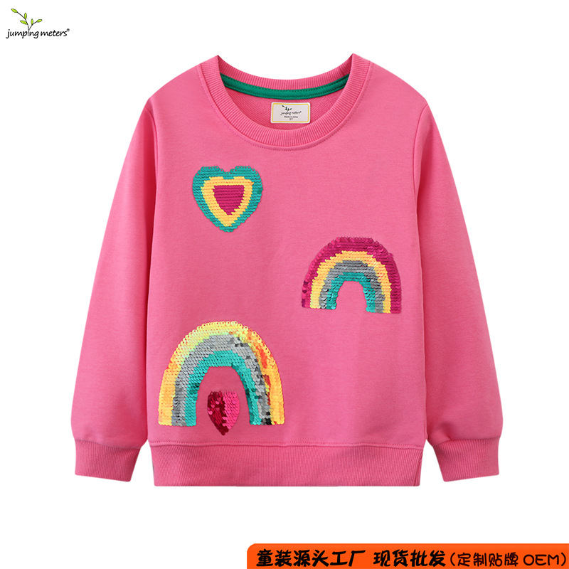 Demi-season sweatshirt girl's