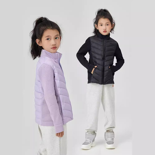 Warm and Lightweight Children's Apparel for Girls and Boys - Winter Down Jackets with White Duck Down and Sports Outerwear