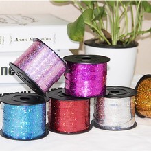 ✅婚礼儿童生日派对气球绳子丝带飘带雨丝彩带流苏装饰镭射扎带绑