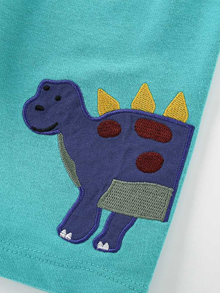 Malwee set de niños de verano nuevo conjunto de ropa infantil europea y americana de dos piezas guapo cuello redondo de manga corta ropa casual para niños