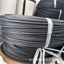 骨条义乌工厂黑色大量现货圆开线 嵌线箱包空心管箱包定型圆骨条