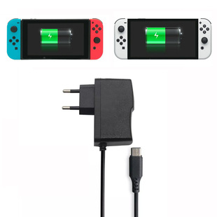 Nintendo Switch Charger NS Host Power 5V 2.4A Fast Charge Type C Зарядное устройство 3 метра в длину