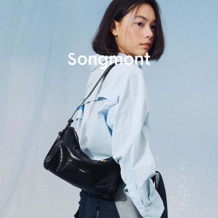 Songmon Yamashita Arimatsu Series Hobo Bag - Vegetable Tanned Cowhide Commuter Underarm Dumpling Bag For Women - Thumbnail 3
