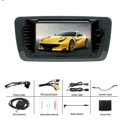Bluetooth Central Control Car – DVD Navigation