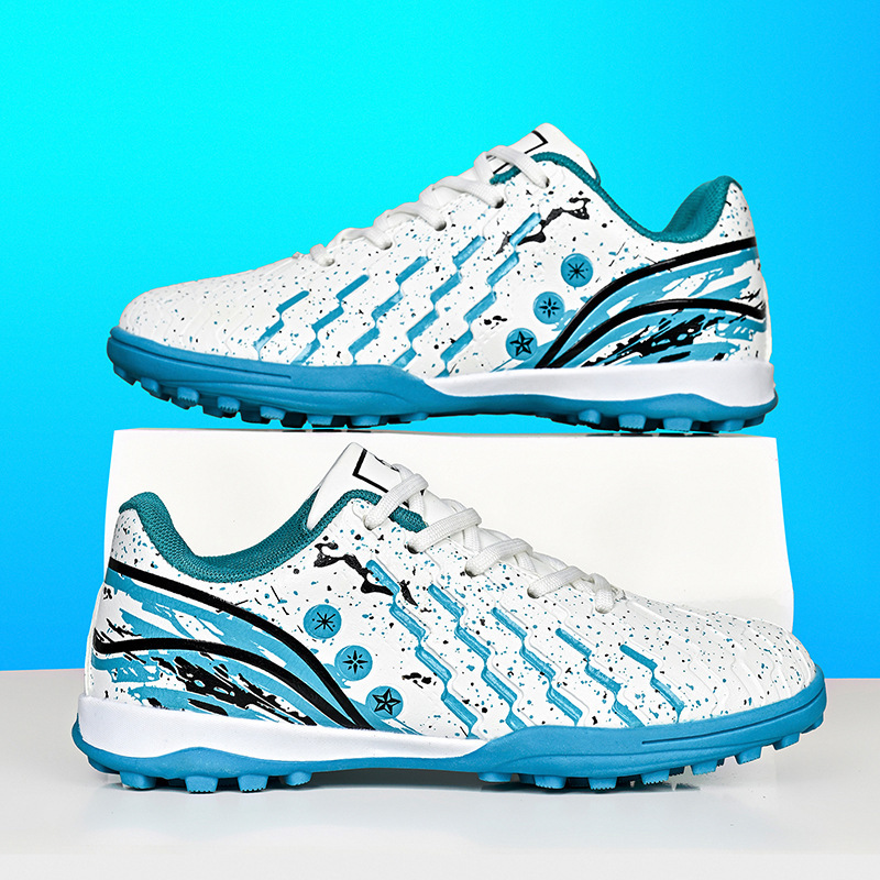 Soccer Shoes Soccer Cleats Football Boots Trainingshoes Youthsoccerboots New Children's Long-Studded Soccer Shoes, Outdoor Training With Small Studs S_vogvips.com