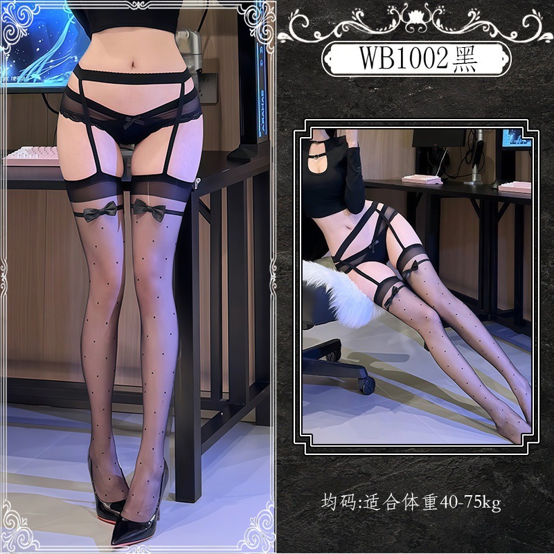 Benzy sexy encaje sexy calcetines puras libido esling erotic charm pareja coquetear uniformes prop seducción WB1002