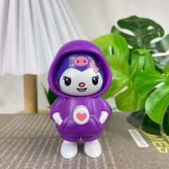 变脸库洛米公仔玩具卡通可爱儿童跨境玩偶按压钥匙扣挂件小商品