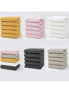 Cotton Waffle Towel 5 Pack ���� ���g ���Q�׽���ɫϴԡ�׽�