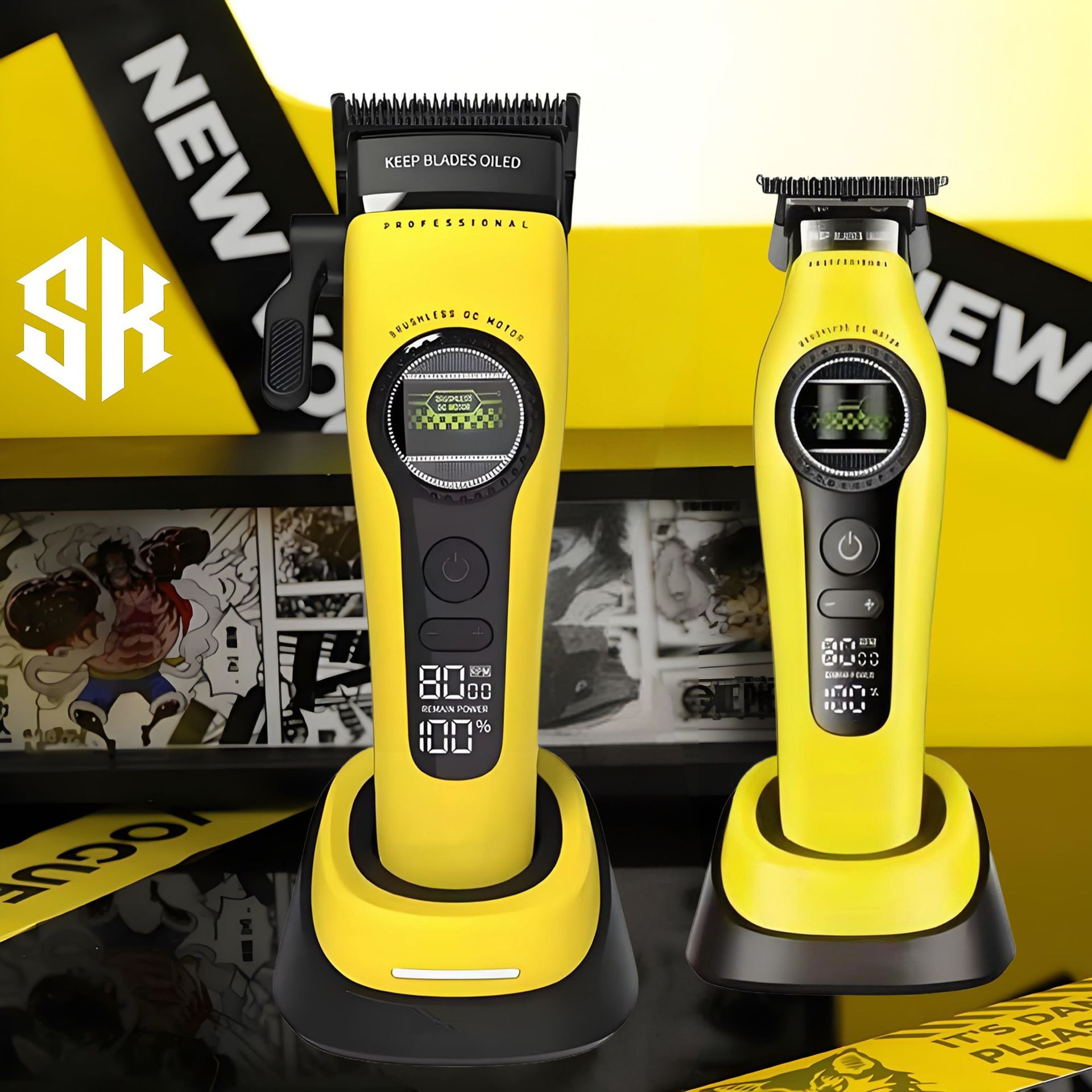 SK explosión rotor exterior corte de pelo eléctrico corte de pelo sin cepillo especial salón de peluquería Kemei corte de pelo de color polvo corte de pelo