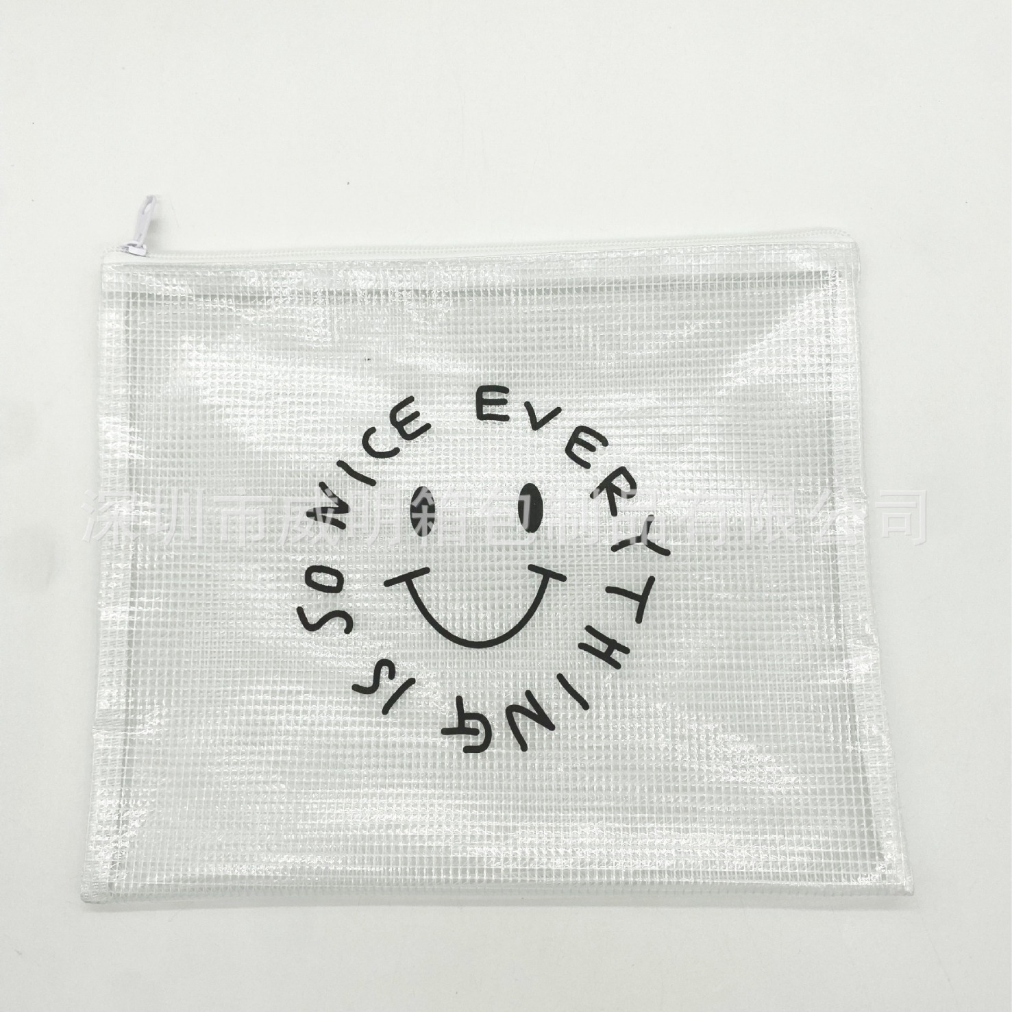 �������ư�ɫPVC����ױ�� �ɶ���logo ��������