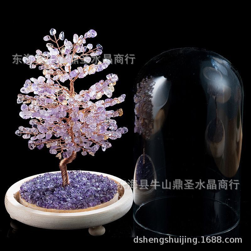 Factory direct crystal fortune tree money tree wishing tree evergreen tree under the light to help students Wangyun good luck tree Factory direct crystal fortune tree money tree wishing tree evergreen tree under the light to help students Wangyun good luck tree