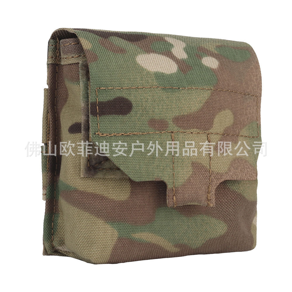 순수한 매트 나일론 경량 작은 잡다한 가방 저장 캠핑 야외 전술 여행 MOLLE