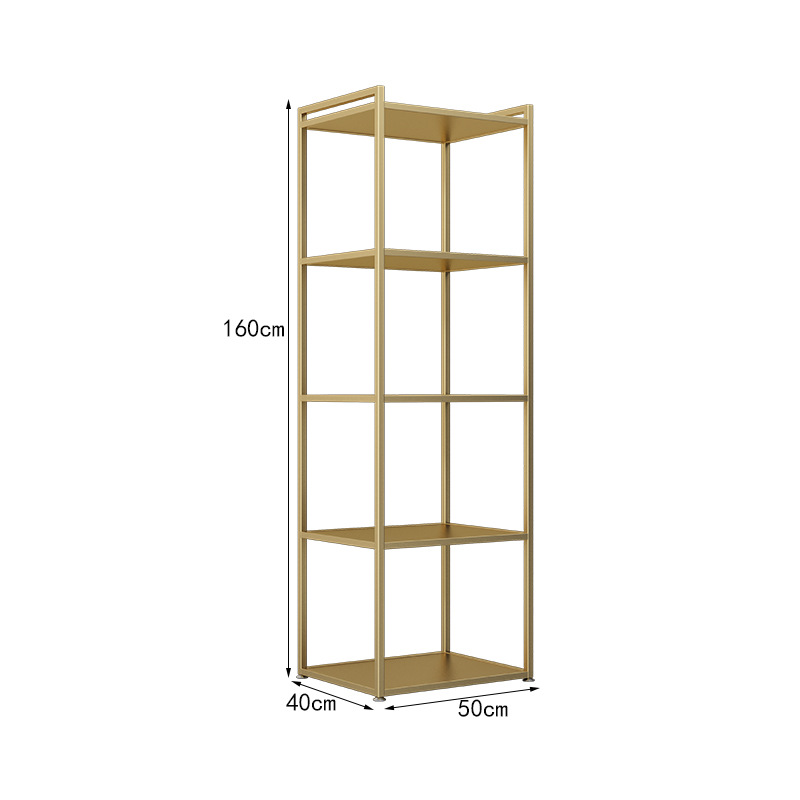 5 층 가방 프레임 골드 50*40*160cm