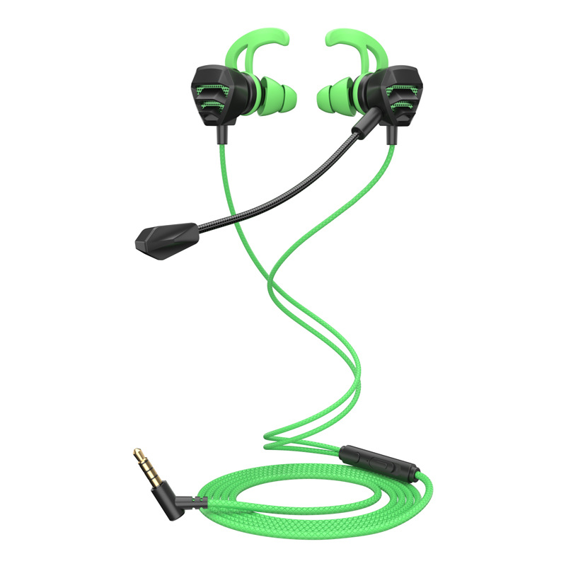 Los nuevos auriculares para juegos de modelo privado con interfaz tipo c en la oreja, auriculares con cable para deportes electrónicos con teléfono móvil y computadora universal