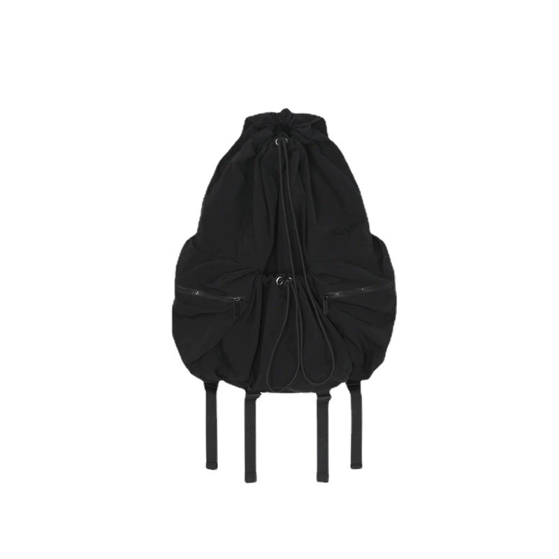 Backpack South Korean leisure shoulder bag, capacious nylon drawstring for elementary students