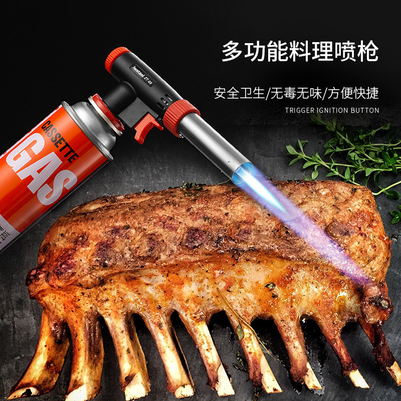 岩谷便携式喷火枪家用卡式气点火器高温喷枪焊枪烧火焰枪点ZT-09