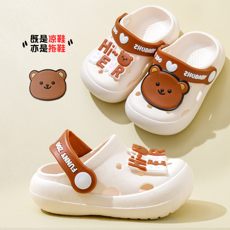 Summer children's sandals and slippers i...