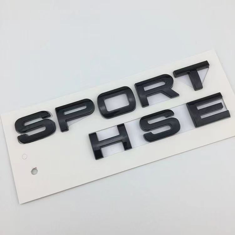 Suitable for Land Rover Range Rover Sport, Discovery Sport, and HSE models; car emblem modification, lettering for the rear trunk