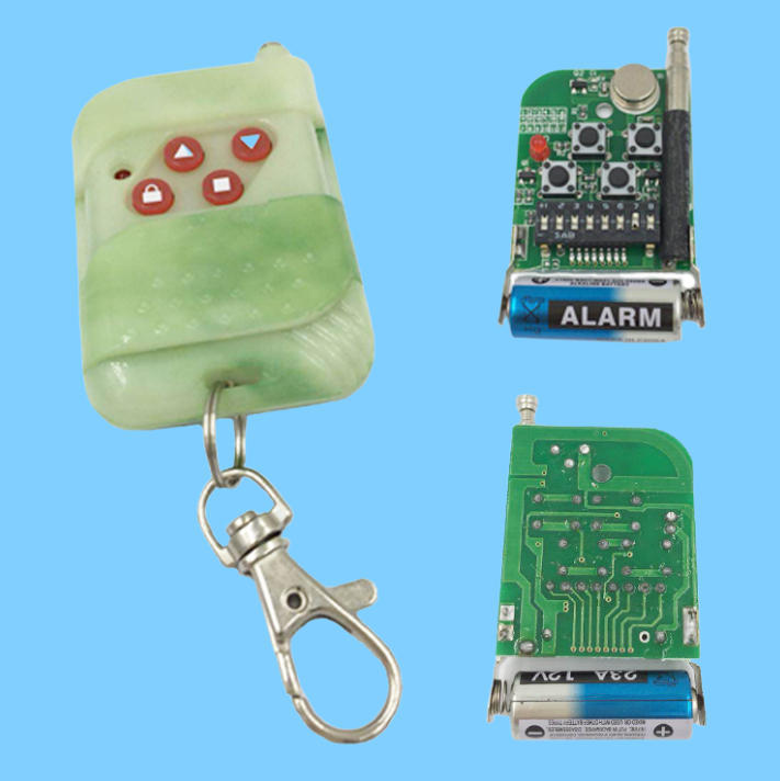 东荣315频率玉色拨码遥控器卷帘门遥控器发射器 315m拨码遥控器