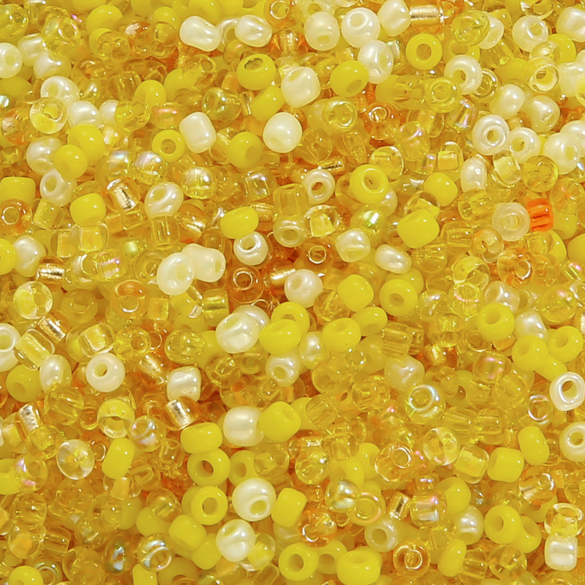 42# 3mm yellow color, 6 specified mixed colors, 30g/pack, about 1000 pieces