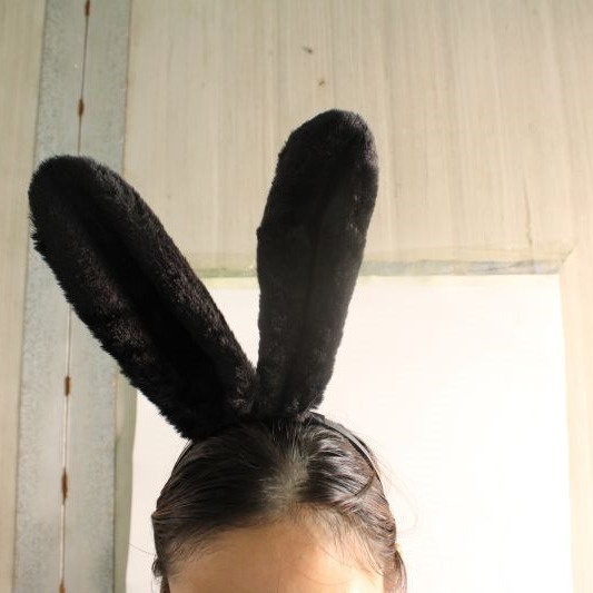 Rabbit, realistic cute headband, police officer, cosplay