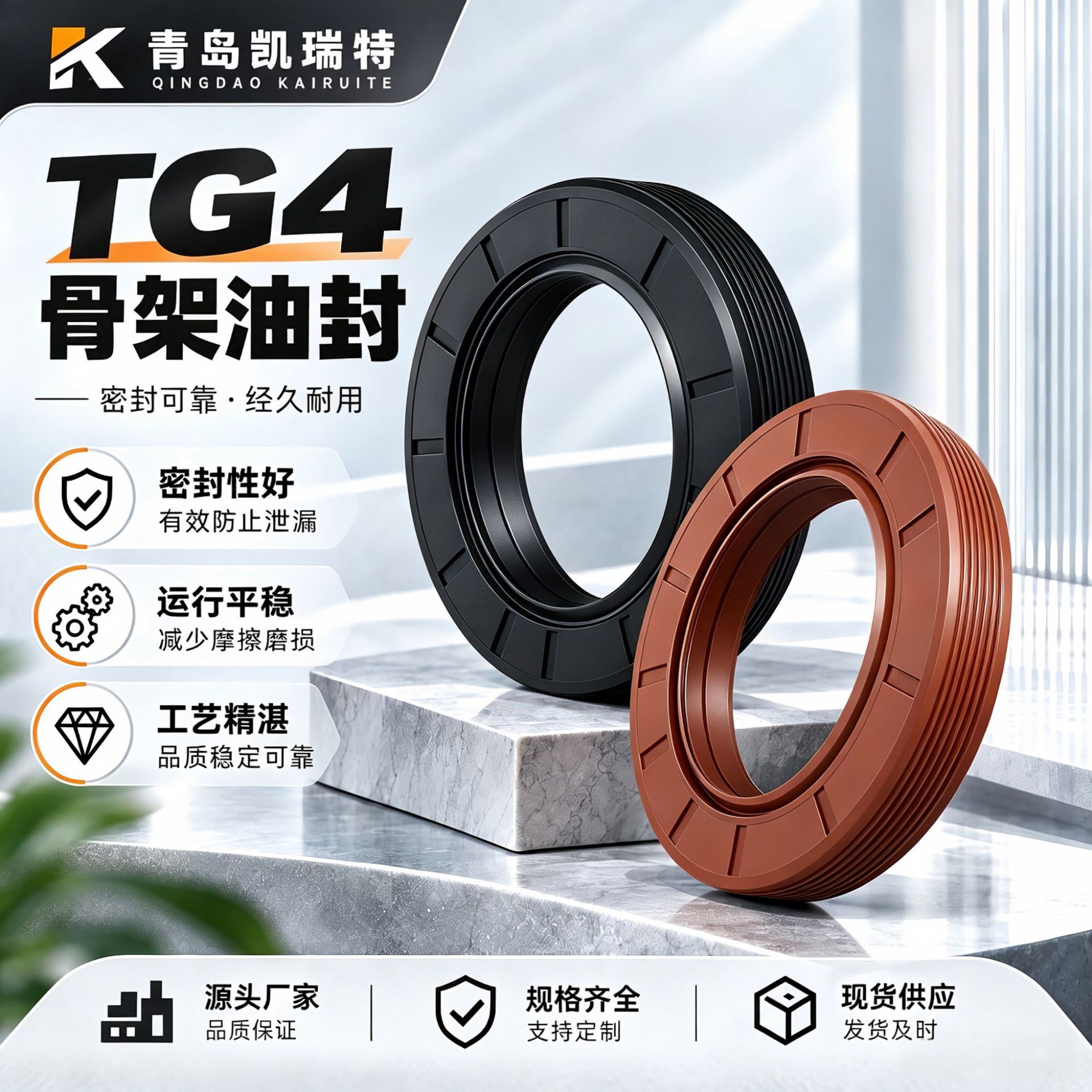 TG4/TC/SC丁晴/氟胶骨架油封螺纹橡胶件O型圈组合垫密封圈非标垫