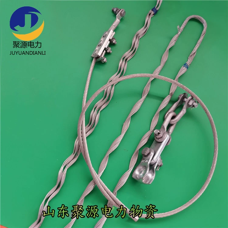 Золотой набор клемм OPGW, предварительно скрученный кабельный зажим, набор золотистых струн ONZ-70-13,0 для угловых стержней