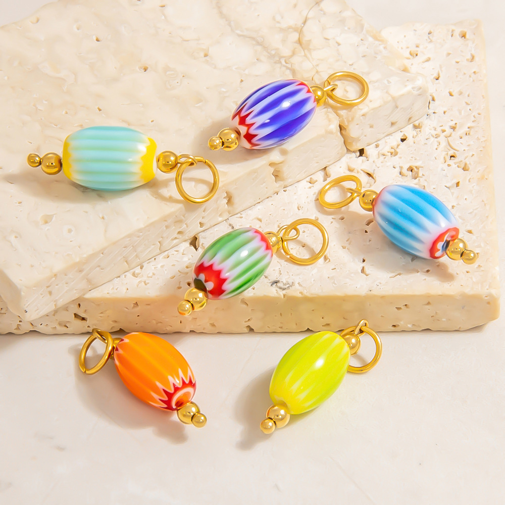 22g Weight Pendant Jewelry Making Type 11.62mm Jewelry Making Size DIY Jewelry Accessories Classification 3 PCS/Package Quantity Glass Material Geometric, Nepal Style Beads Pattern All Seasons Season Plating Design Ethnic Style Style 3 PCS/Package 11.62mm Glass Geometric Nepal Style Beads Pendant 1