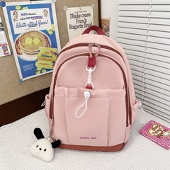 小学生のかばんの背もたれは一二三年生のリュックサックの子供の新型シンプルなリュックサック旅行の研究バッグです。